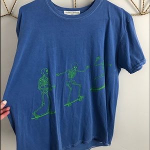 urban outfitters skeleton top